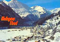 Winter im Holzgau in Tirol